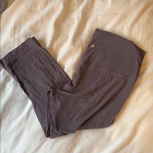 Light purple Lululemon crops Size 12